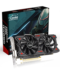 劲鲨RX580 8G游戏采矿显卡