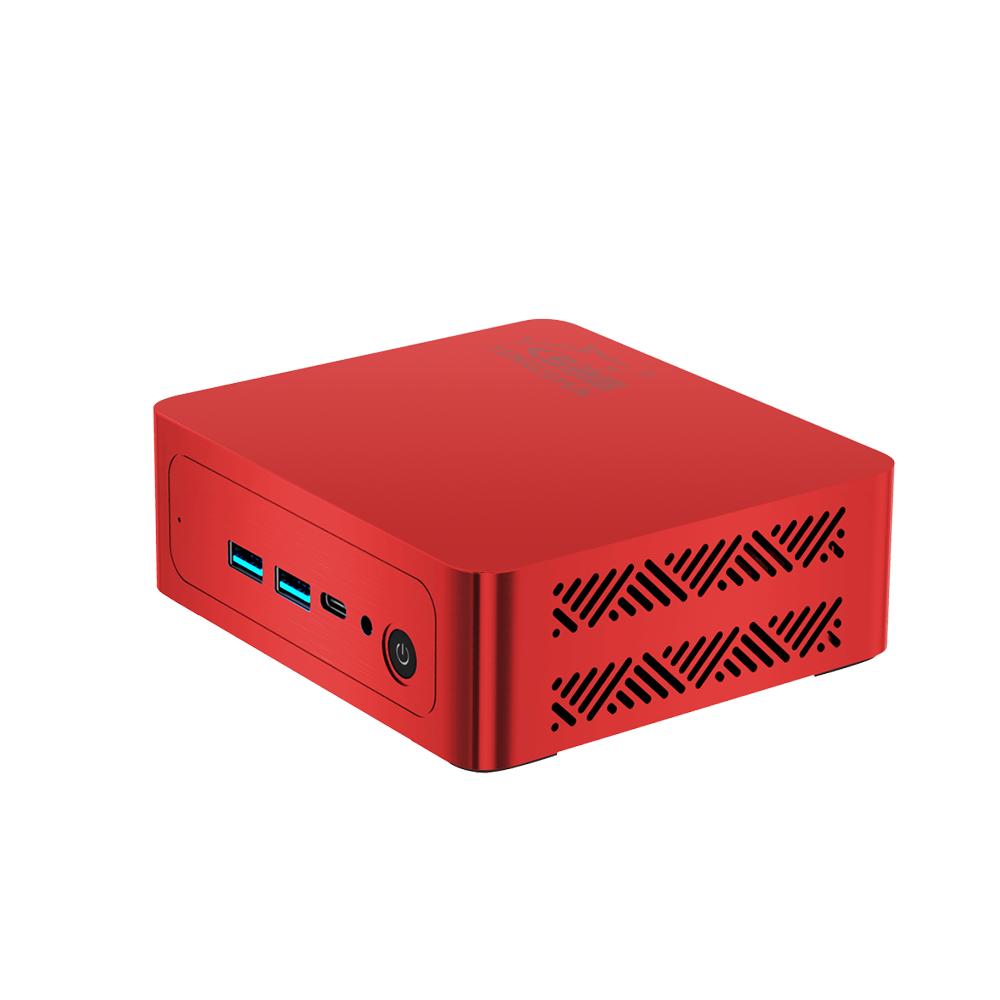 劲鲨N5095 MINI PC（烈焰红）