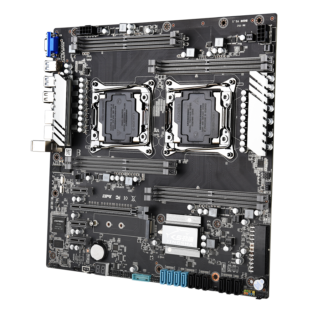 劲鲨 X99双路主板