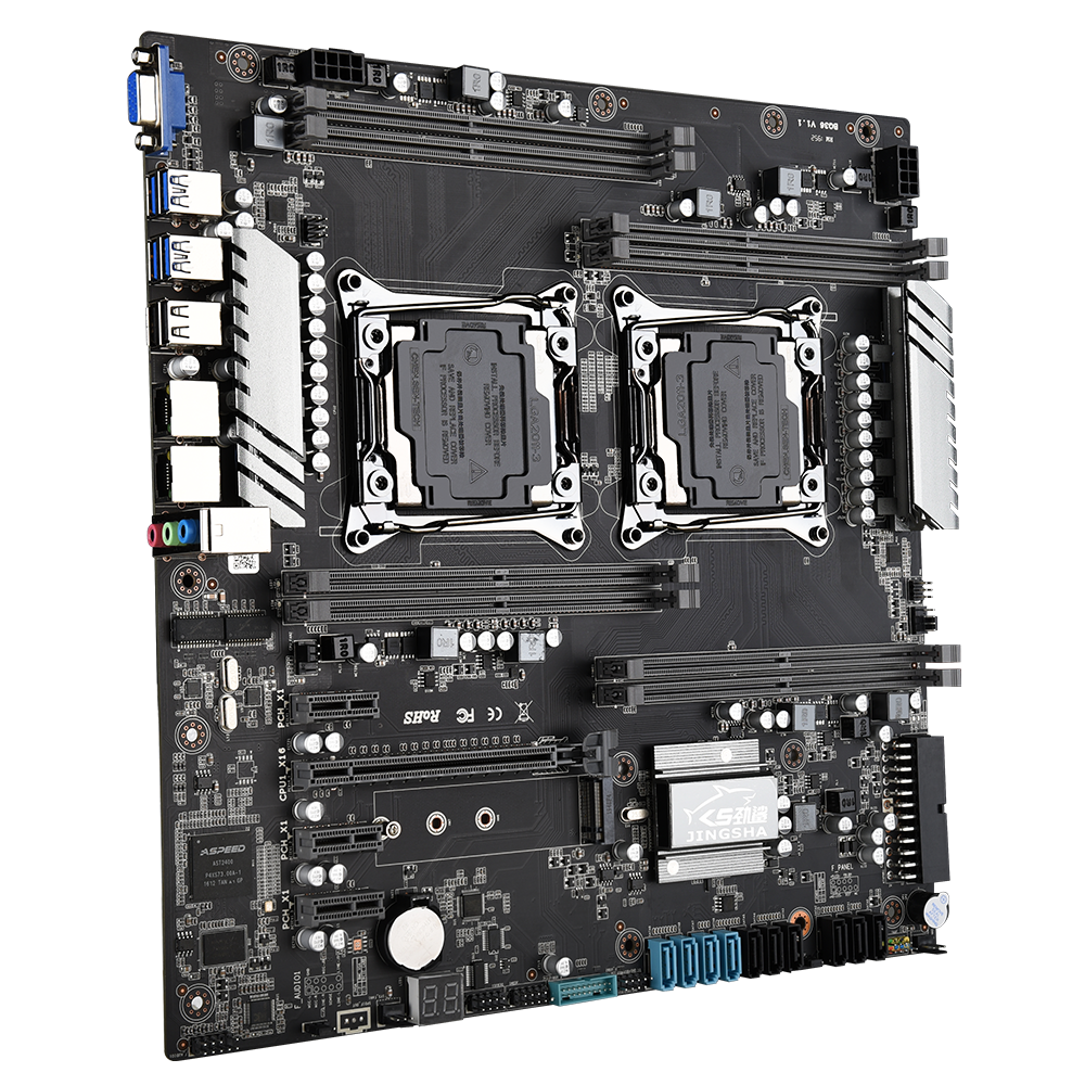 劲鲨 X99双路主板