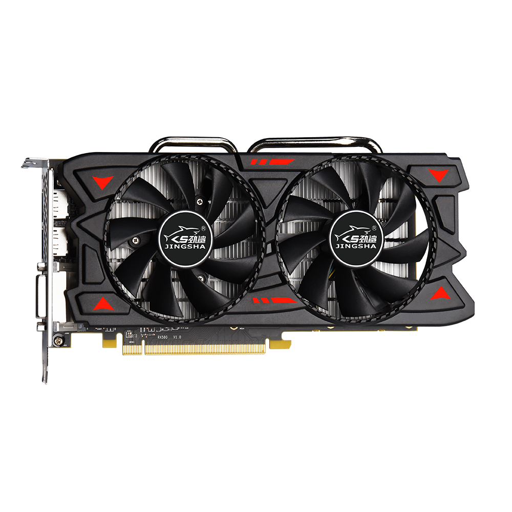 劲鲨RX580 8G游戏采矿显卡