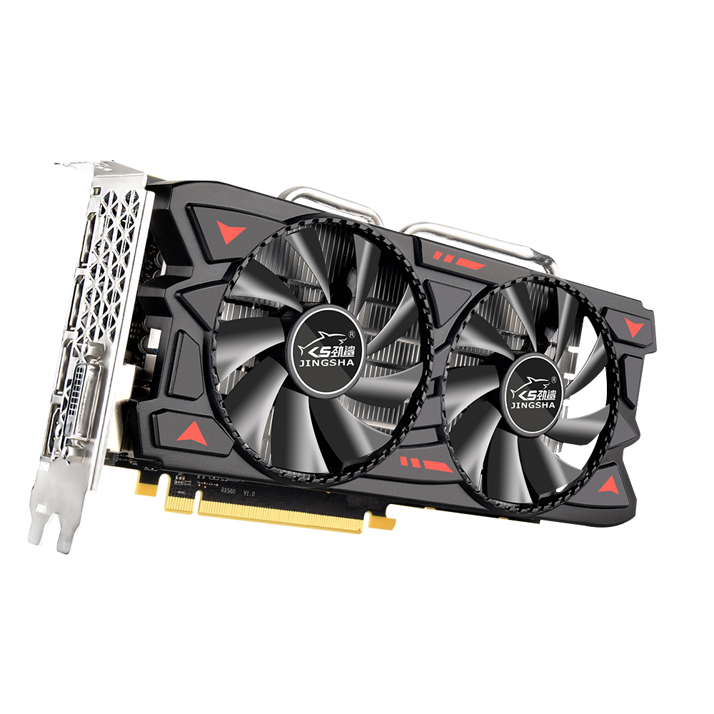 劲鲨RX580 8G游戏采矿显卡