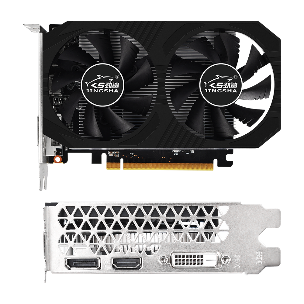 劲鲨AMD RX550 4G显卡（双风扇）