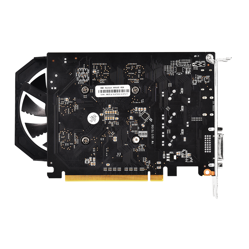 劲鲨AMD RX550 4G显卡（双风扇）