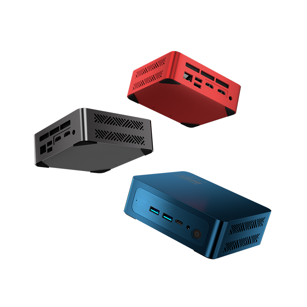 劲鲨H1P MINI PC（烈焰红）