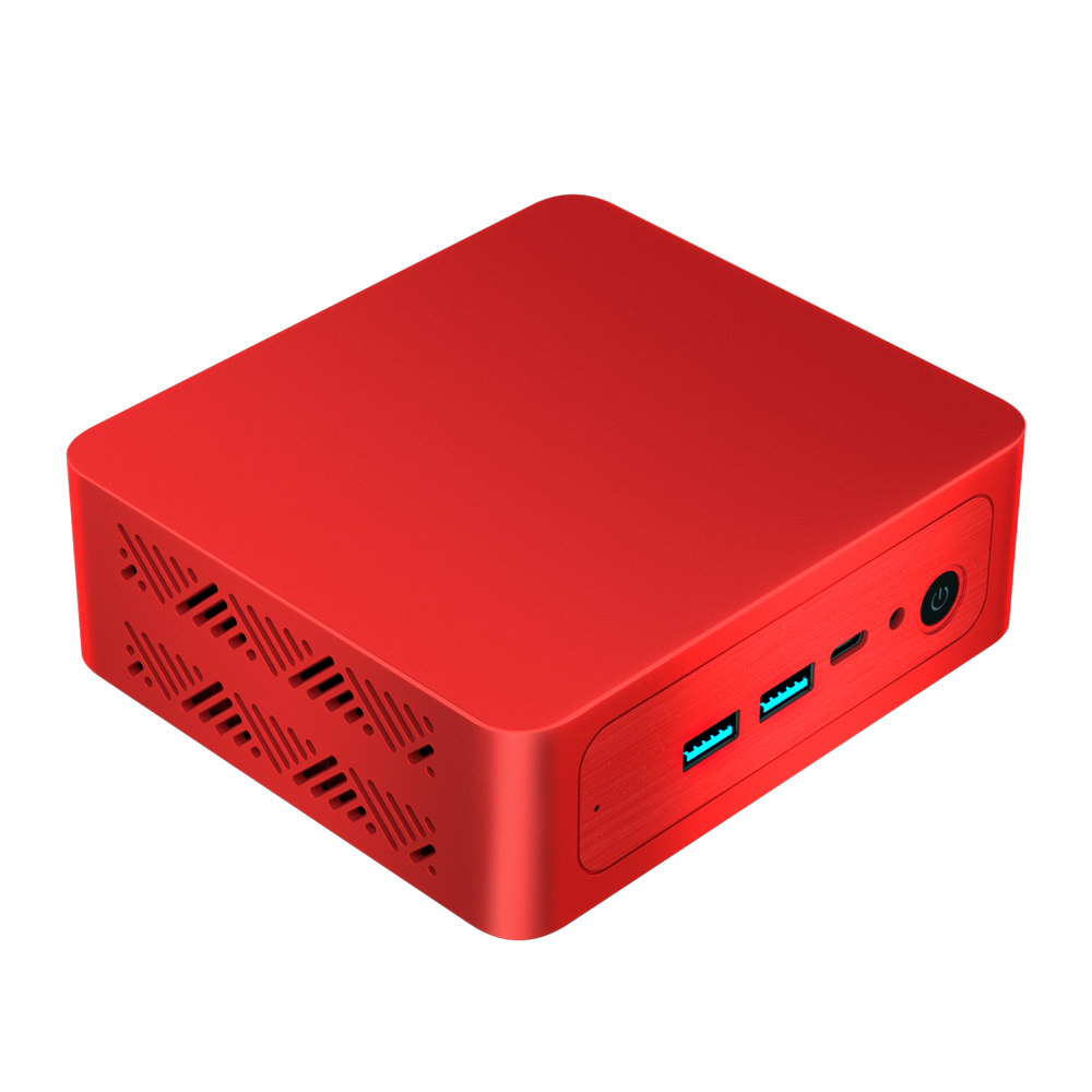 劲鲨H1P MINI PC（烈焰红）