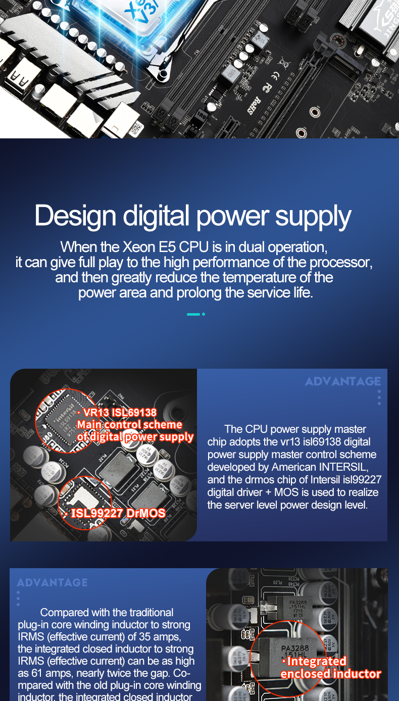 JINSHA X99 DUAL motherboard