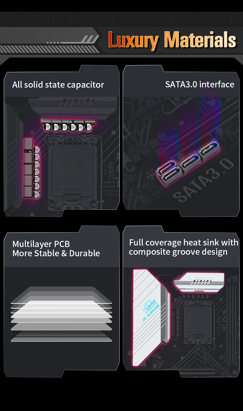 JINGSHA B760M-K Motherboard